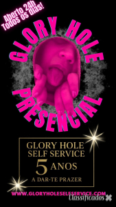 Comemoramos 5 anos de Glory Hole Self Service Lisboa!