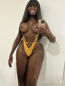 1X Black Goddess Shemale/ Deusa Negra Trans