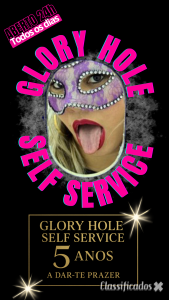 O 1° GLORY HOLE COM FACE EXPOSTA AGORA COM DUAS CABINES 24hH