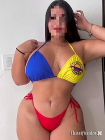 Colombiana recién llegada cariñosa y de buena higiene