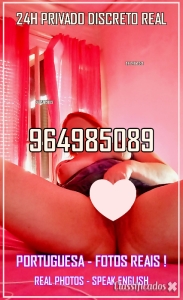 24H 30R PORTUGUESA BONITA 34A SEXY ATD SÓ DISCRETA 964985089