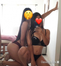 Duas primas colombianas 19 anos e 22 anos reais