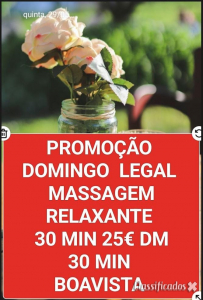 PROMOÇÃO DOMINGO LEGAL 25€