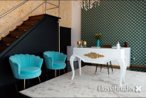 Gabinete luxuoso , passe ou semana .