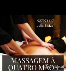 Massagistas 40tonas portuguesa Júlia + amiga Liza.927971117