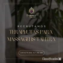 Recrutamos Terapeutas para Massagens Tantras