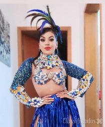 Simpática Rainha Carnaval Brasileira