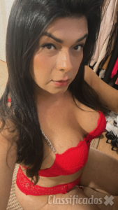 Trans Valentina Venturinny boca de aveludado