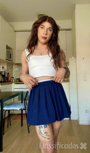 Trans Mikaela versátil em BRAGA 1° vez na cidade